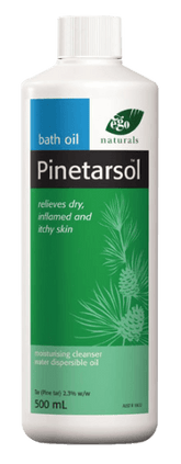Ego Pinetarsol Bath Oil 500mL - Soothing Relief for Skin Conditions - DominionRoadPharmacy
