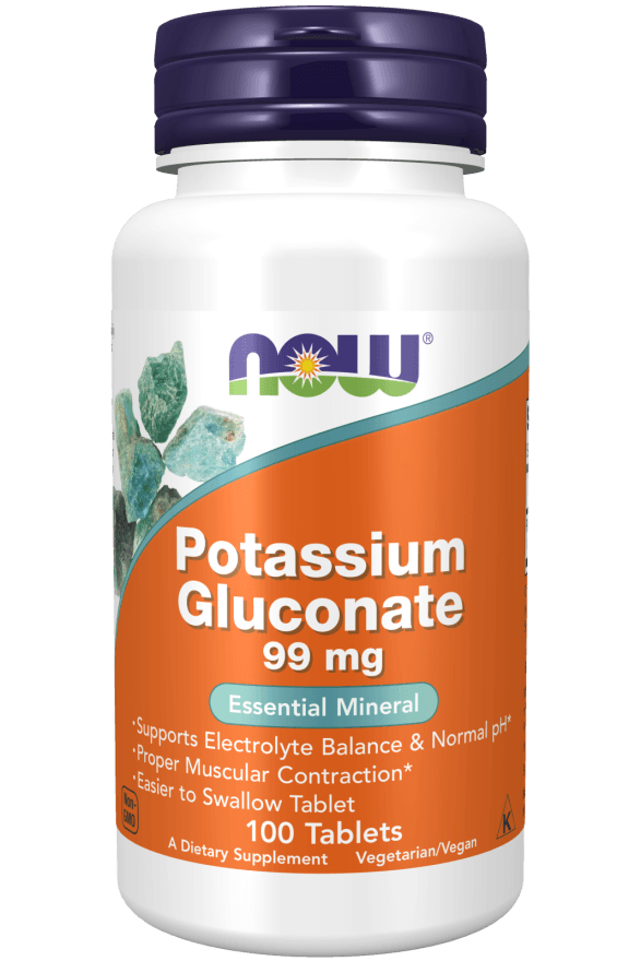 now potassium gluconate 99 mg 100 tabs