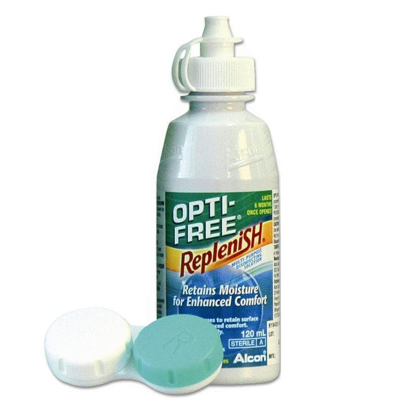Opti free Replenish Solution 120ml - DominionRoadPharmacy