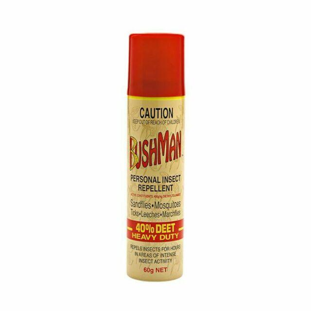 Bushman Higher Deet Aerosol 60g - DominionRoadPharmacy