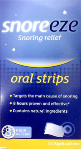Snoreeze Oral Strips 14 Strips - DominionRoadPharmacy