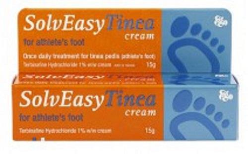 SolvEasy Tinea Cream for Athlete's Foot - 15gm Effective Fungal Infection Treatment - DominionRoadPharmacy