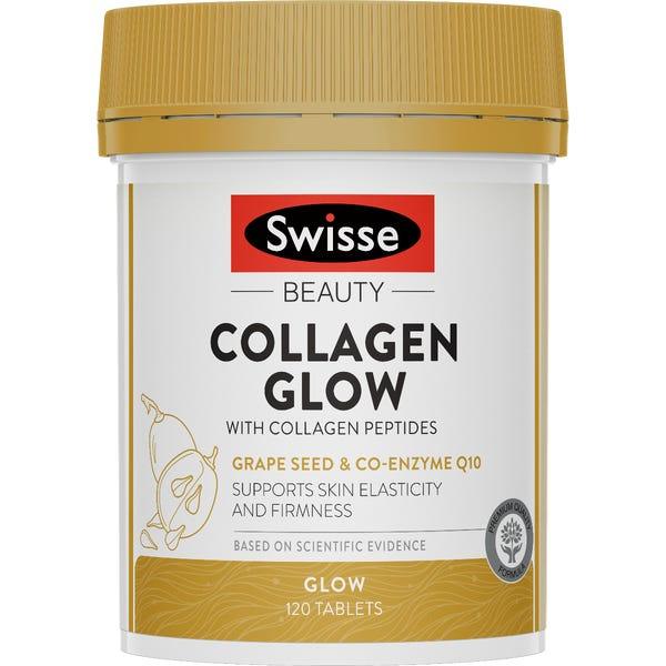 Swisse Beauty Collagen Glow With Collagen Peptides 120 tablets - DominionRoadPharmacy