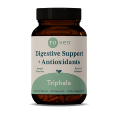 ru VeD Triphala Digestive Support + Antioxidants 60 Capsules - DominionRoadPharmacy