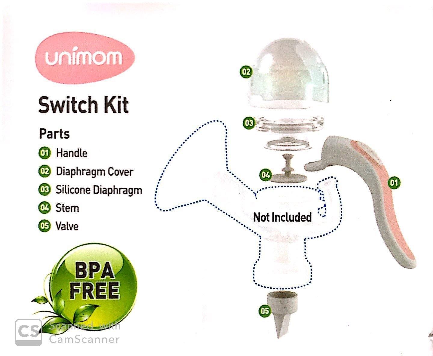 Unimom Switch Kit - Electronic to Manual Conversion for Breast Pumps - DominionRoadPharmacy