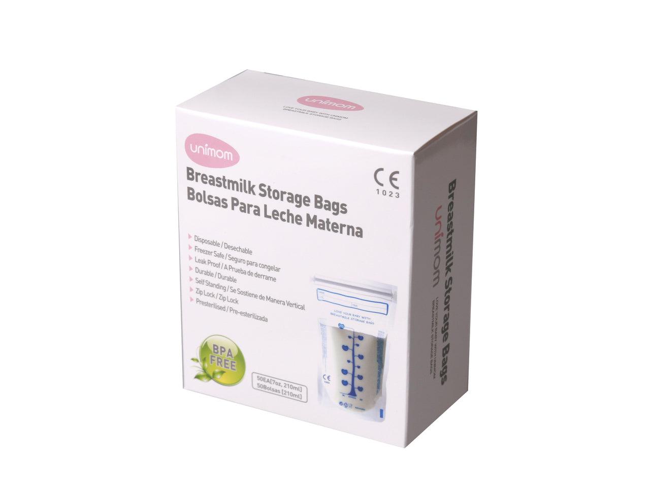 Unimom Breast Milk Storage Bags 60pk - DominionRoadPharmacy