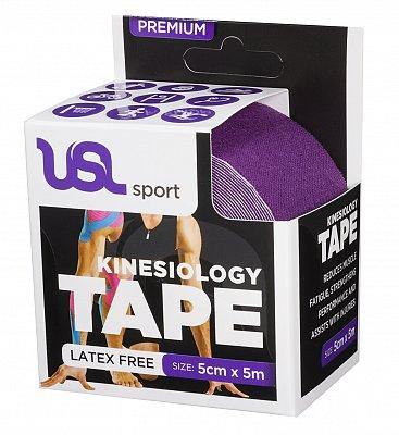 USL Sport Premium Kinesiology 5cm x 5m Purple - DominionRoadPharmacy