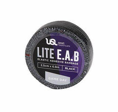 USL Sport Lite E.A.B Retail 2.5cm x 6.9m Black - DominionRoadPharmacy