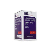 USL Non Woven Swabs Sterile 7.5cm x 7.5cm 2's 50 pack - DominionRoadPharmacy