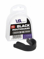 USL Sport Black Mouthguard Youth 8-14 Years - DominionRoadPharmacy
