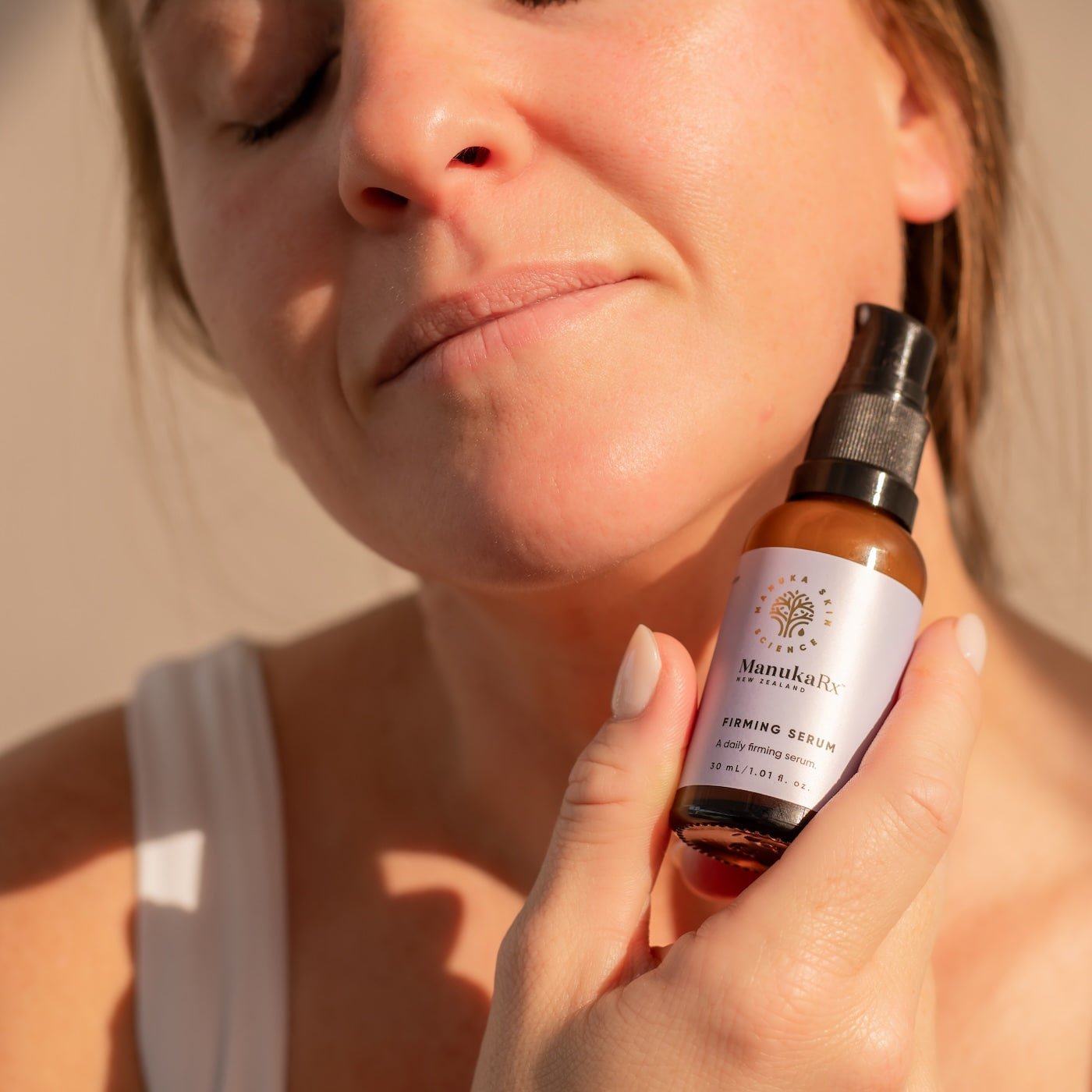 ManukaRx Firming Serum anti-ageing results