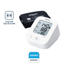 Omron HEM-7183T1L blood pressure monitor display