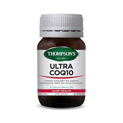 Thompsons Ultra CoQ10 150mg Capsules Active Form of CoQ10,allicidin brain Cardiovascular Detoxification garlic immunity,Antioxidants Cardiovascular,as well as cardiovascular,Blood Sugar Cardiovascular Detoxification Energy Minerals Mood & Sleep Sport Stre