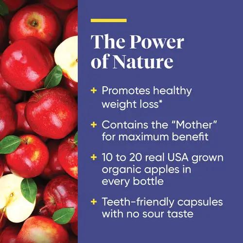 Enzymedica Apple Cider Vinegar 60 capsules apple cider,applecider vinegar,caruso,Enzymedica,Enzymedica Apple cider vinegar,issues,optifast,optislim,weight loss,xenical