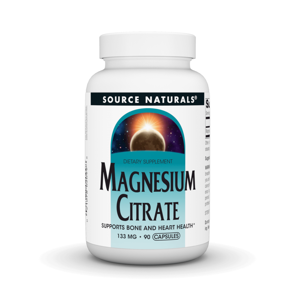 Source Naturals Magnesium Citrate 133mg 180 Capsules