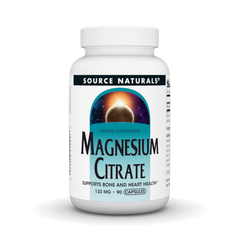 Source Naturals Magnesium Citrate 133mg 180 Capsules