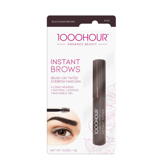1000 Hour Instant Brow Black/Dark Brown Eyebrow Mascara