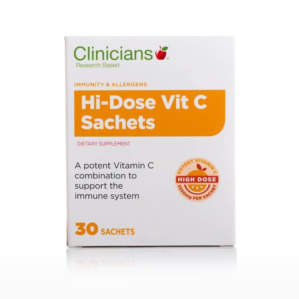 Clinicians Hi-Dose Vit C Sachets 30 clinicians,clinicians high dose vitamin c,hi-dose vitamin c,issues,vitamin c sachets