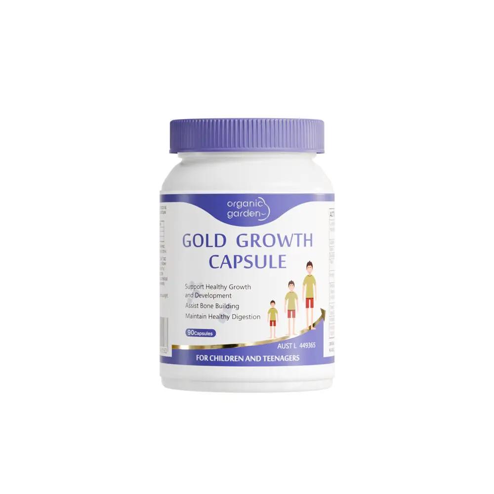 Organic Garden Gold Growth Capsule – Children's Growth & Development Support 90 Capsules