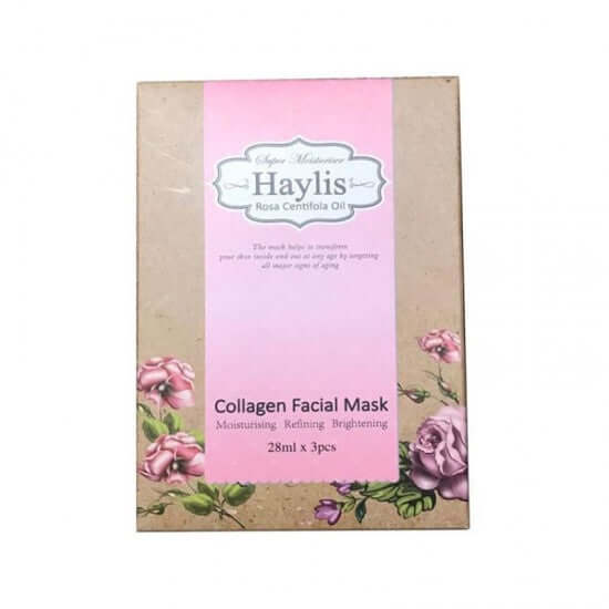 Haylis Silk Rose Collagen Mask Anti-wrinkle,Baby Moisturizing,brightening,Collagen Mask,Daily moisturizing,facemask,facial mask,fce mask,Haylis Silk Rose Collagen Mask,issues,moisturizing,Reduce Wrinkles,Rose Collagen Mask,Silk Rose Collagen Mask,Soothing