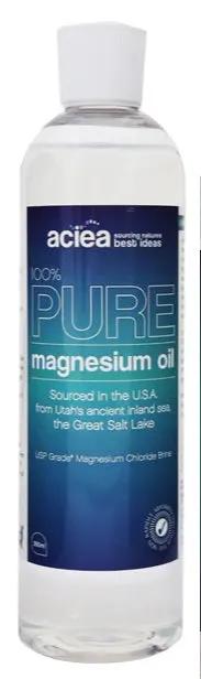 Aciea 100% Pure Magnesium Oil aciea 100% Pure Magnesium Oil,Helps calms overactive nerves,Helps improve quality of sleep,Helps nourish the skin,Helps relieve aches,Helps soothe and relax muscles,issues,Magnesium Oil