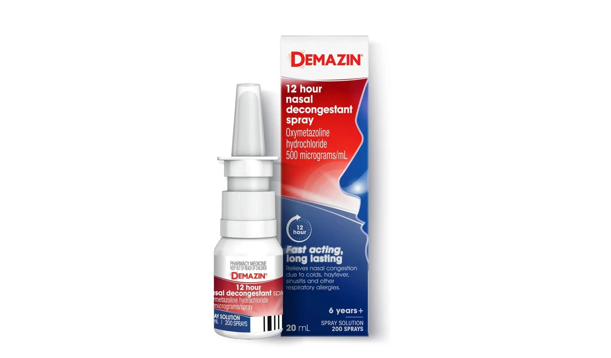 Demazin Decongestant Nasal Spray 20ml