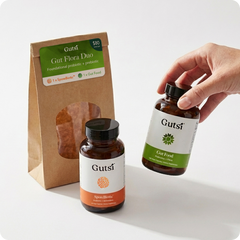 Gutsi Gut Flora Duo Digestive Balance Digestive Supplement 2-Bottle