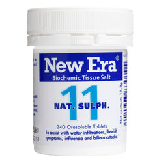 New Era Nat. Sulph No 11 240 tablets issues,New Era Nat. Sulph No 11 240 tablets