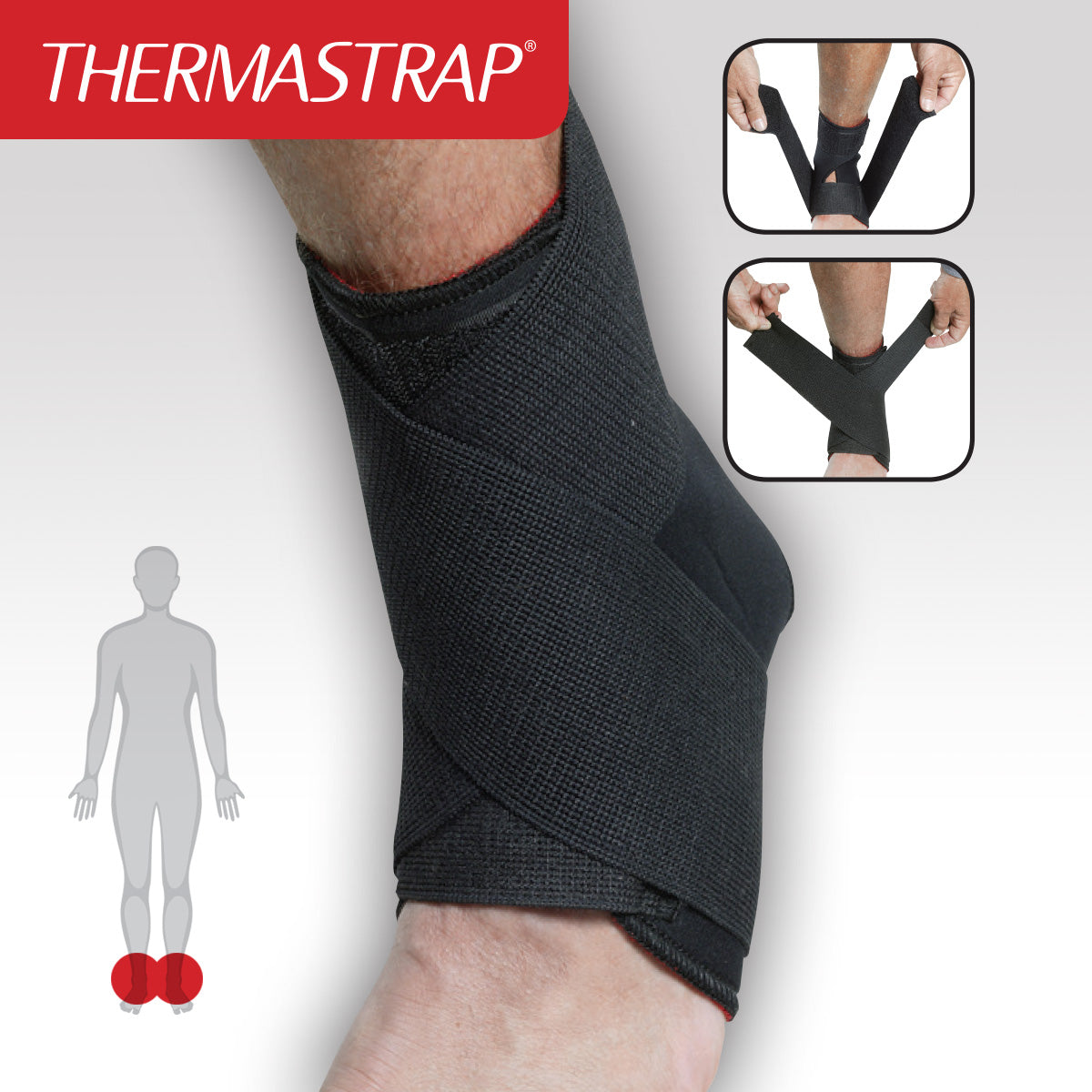 Thermastrap SUPER Ankle Support allcare ankle support,allure ankle support,Ankle and Foot Braces,Ankle and Foot Support,ankle pain,ankle support,Ankle Supports,Braces And Supports,deluxe ankle support,elastastrap ankle support,Foot Braces,Foot Supports,fu