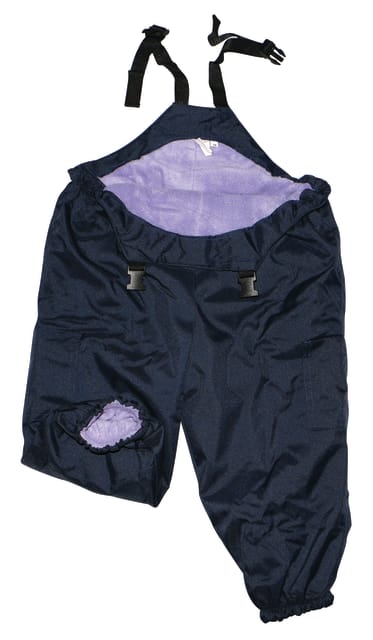 WATERPROOF OVERALL LILAC/NAVY X-LGE