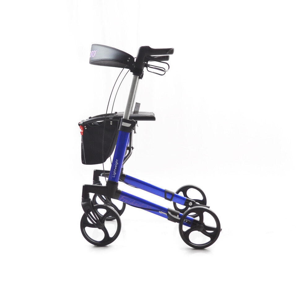 Cubro Freiheit X3 aluminium walking frame aluminium walking frame,Basket load capacity of 5kg,Cubro Freiheit X3 aluminium walking frame,frame folds easily for transport,issues,Light and reliable brakes with locking function,Lightweight aluminium frame,Lig