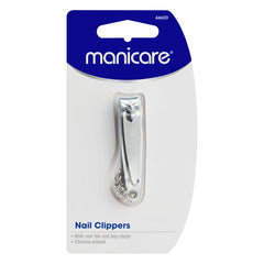 Manicare Nail Clippers with File and Keychain