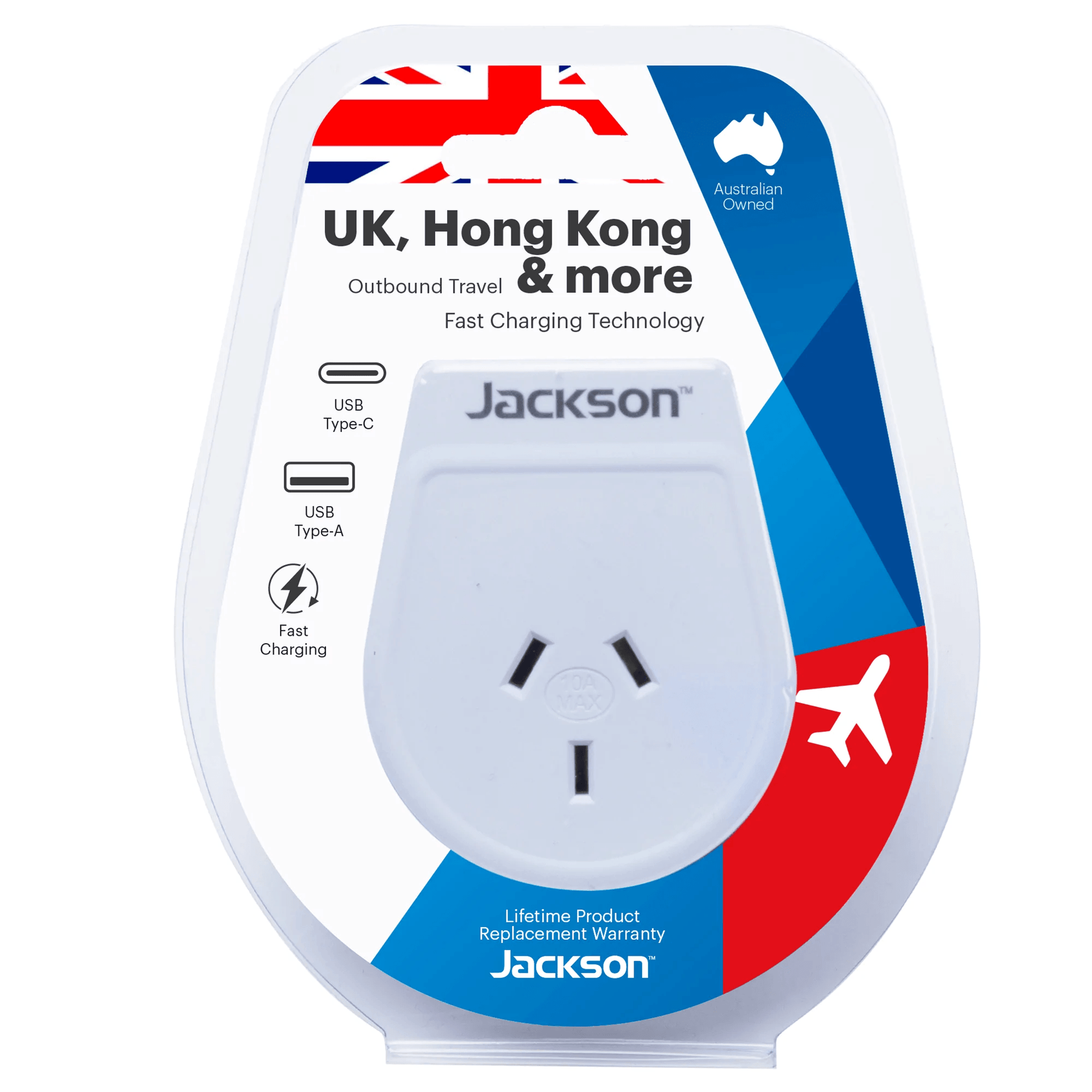 jackson travel adapter UK Hongkong