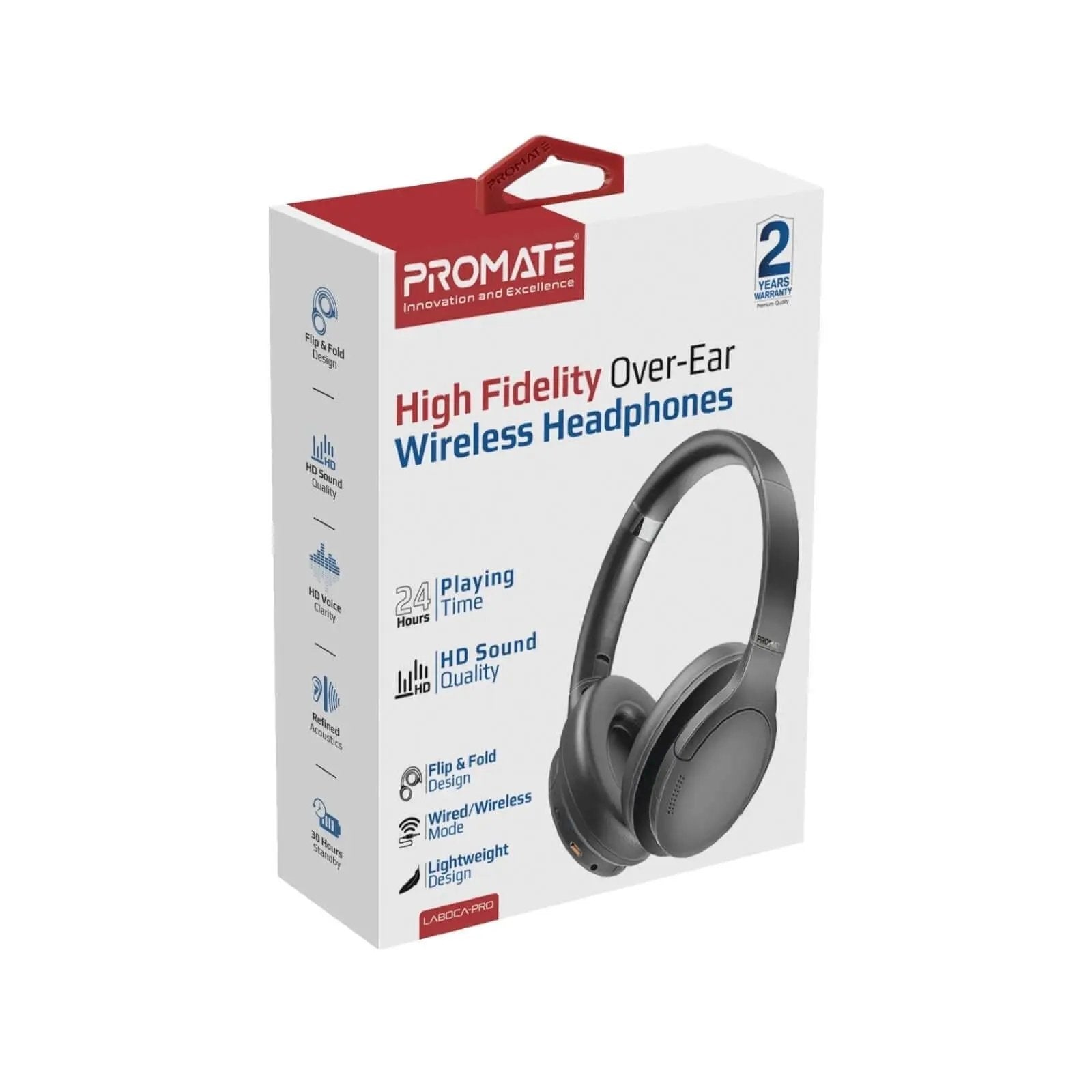 PROMATE High-Fidelity Stereo Deep Base Bluetooth Wireless Headphones bluetooth headphones,headphones,issues,wireless headphones