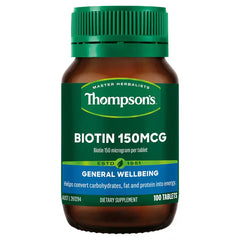 Thompson's Biotin 150mcg 100 Tablets