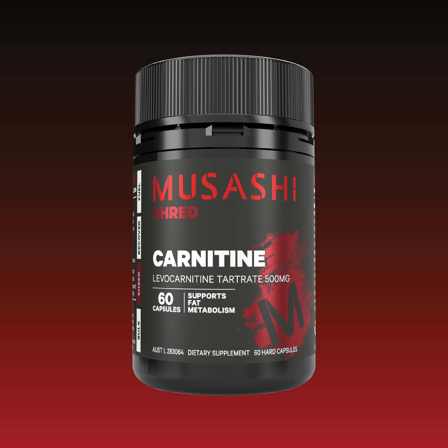 Musashi Carnitine 60 Capsules – L-Carnitine Capsules