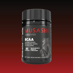 Musashi BCAA 60 Capsules – Branched-Chain Amino Acid Capsules