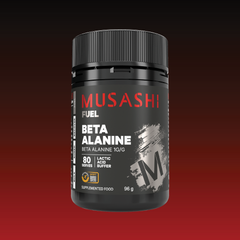 Musashi Beta Alanine Unflavoured 96g – Single Amino Acid Powder