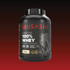 Musashi 100% Whey Vanilla 2kg – Whey Protein Powder