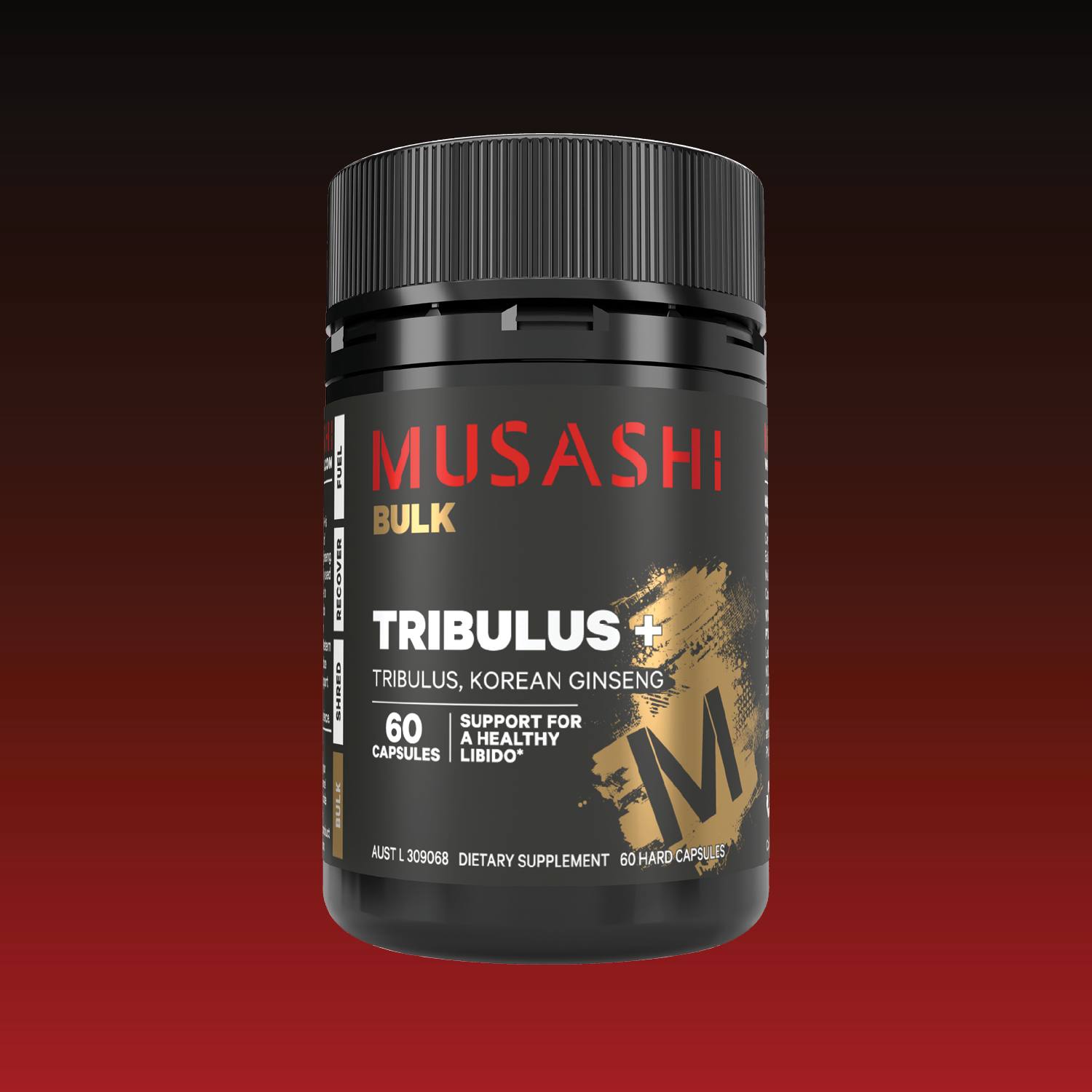 Musashi Tribulus+ 60 Capsules – Tribulus Herbal Capsules