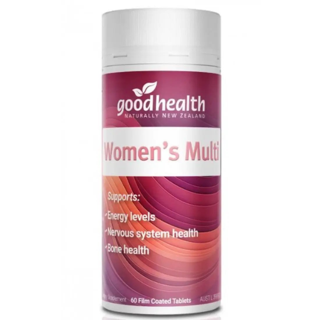 Good Health Women's Multivitamin and Mineral Tablets Energy Support for Bone Health Multivitamin Tablets (60 Tablets)