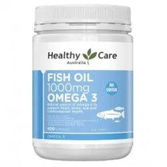 Healthy Care Fish Oil (Deep Sea Fish Oil) 1000mg 400 Capsules [Expiration Date: 2028/07] product image