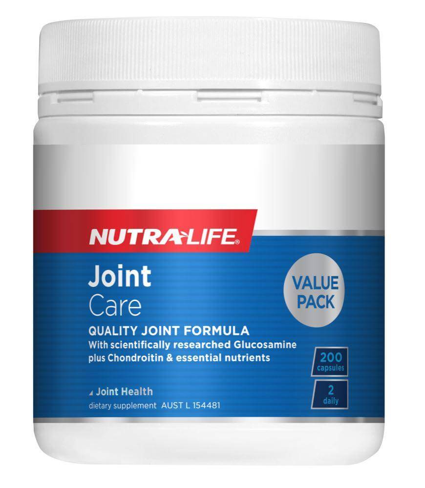 Nutralife Joint Care Glucosamine 200 Capsules arthritis,arthritis joint pain,cheaper than bargain chemist,cheaper than chemist warehouse,cheaper than pharmacy direct,cheaper than THE MARKET,issues,joint care,joint health,Joint health and mobility support,