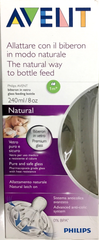 Avent Natural Glass bottle 240 ml - Pakuranga Pharmacy