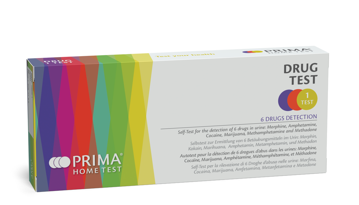 Prima Multi Drug Test Kit box