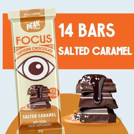 My Supplements Group Peak Chocolate Focus 14 Bars Health Supplement for Daily Wellness