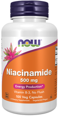 Now Niacinamide B3 500 mg 100 Veg Capsules issues,Now,Now Products,Now suppl,Now supplements,Now Vitamins