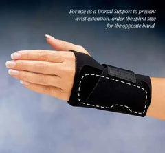 COMFORT COOL WRIST WRAP WITH ULNAR/DORSAL SPLINT LARGE LEFT