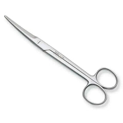 CHROME PLATED CURVED MAYO SCISSORS