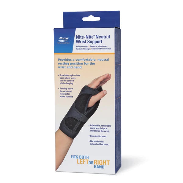 Allcare Nite-Nite Neutral Wrist Support Reduces Strain, Promotes Neutral Wrist Alignment
